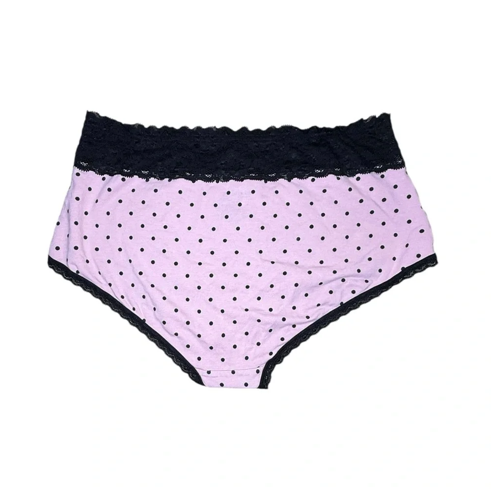 Torrid Cotton Mid-Rise Lace Trim Hipster Set of 3 Pair of Panties - Picture 5 of 8